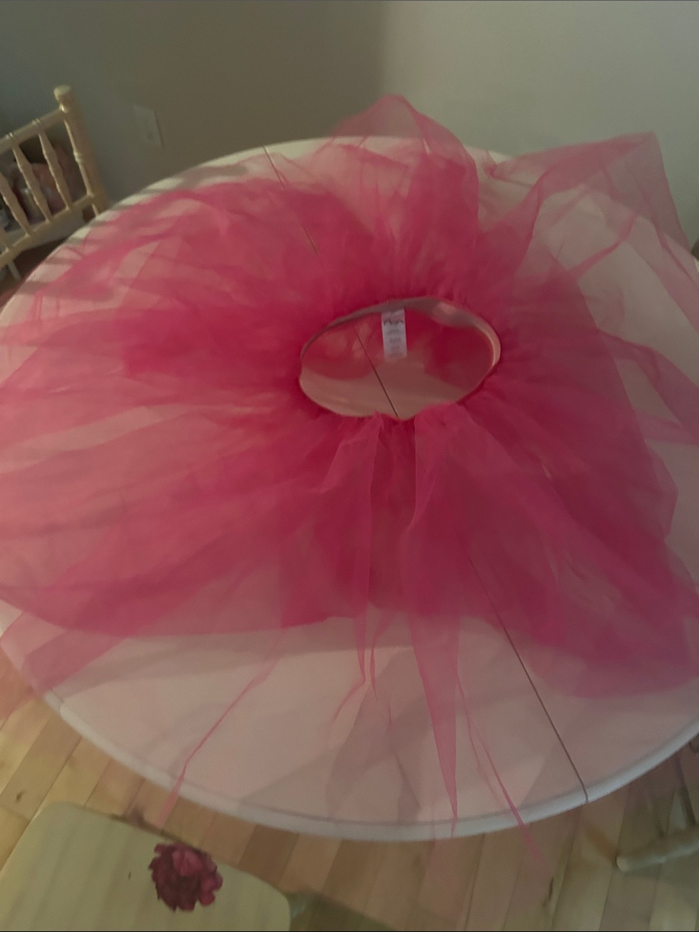 Miss Capezio Bright Pink Layered Tulle Tutu Skirt
